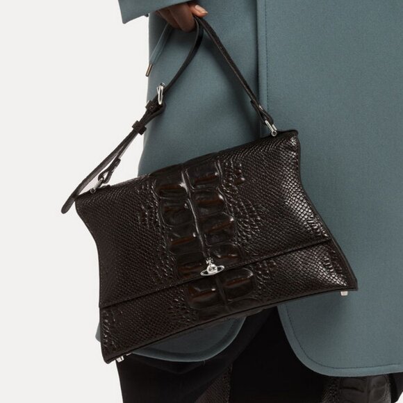 Brand New! Vivienne Westwood Bianca Medium Shoulder Bag - Picture 2 of 7